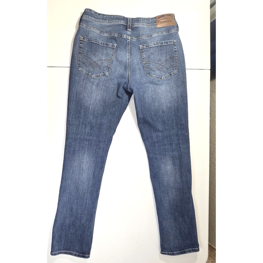 Seven7 Jeans Mens 32x3`1 Blue Denim Cotton Medium Wash Slim Straight Fit